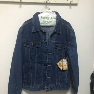 Men’s blue jean work jacket